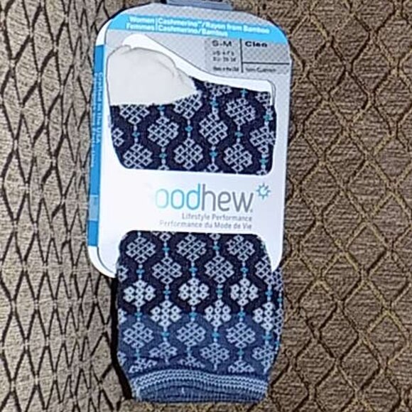 Goodhew/Sockwell Accessories - New Goodhew/Sockwell Cleo, Navy cashmerino, made in USA, S/M, US 4.5-7, EU 35-38